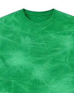 Camiseta Personalizada con Tinte Verde Hielo para Hombre, Cuello Redondo, Manga Corta, Algodón, Estilo Casual Urbano, Lavado Vintage, Personalizada, OEM, Venta al Por Mayor - Product Image 3