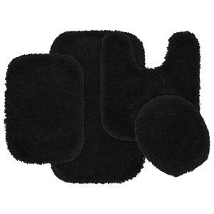 Tapis de bain en coton Seafoam de qualité supérieure, très doux, super absorbant, lavable en machine, réversible, vente en gros - Product Image 1