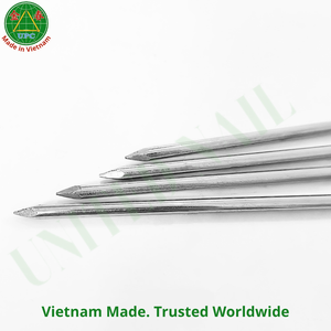 Clous en acier de 11,6 pouces avec tige lisse, tête ronde/plate, pour meubles et construction, en provenance du Vietnam |   Clavo de uso gen - Product Image 1