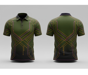 OEM Custom Sublimation Polo Shirt Men Women Sports Uniform Durable Stitching for Men Women Youth Quick-Dry Dry-Fit Active Polo - Product Image 5