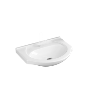 Lavabo de Pared Moderno Europeo de Cerámica Blanca Ecológica con Acabado Pulido y 2 Años de Garantía para Hospital - Product Image 3