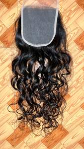 Extensiones de cabello Remy indio Virgen del proveedor de Chennai genuino cuerpo de doble trama suelta onda profunda belleza Natural cabello crudo - Product Image 2