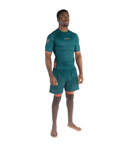 Logotipo personalizado Diseño Sublimación completa MMA Rash Guard Jitsu Bjj Rashguard Fabricante BJJ Rash Guard Set - Product Image 2