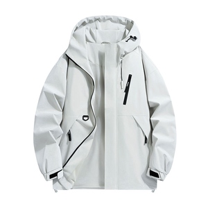 Chaqueta Deportiva de Moda 2026, Chaqueta Casual con Capucha para Exteriores, Impermeable y Resistente al Viento, con Cierre, para Hombre y Mujer, para Uso Diario en Primavera - Product Image 3