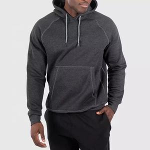 Sweat-shirt de Sport pour hommes, nouveau Style populaire, Design d'entraînement, athlétique, confortable, couleur unie, poche avant, sweats à capuche pour hommes - Product Image 1