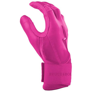 ถุงมือตีเบสบอลหนังแท้รุ่น Max Clark Signature Series ปี 2026 สีชมพู ยี่ห้อ MARGINAL SPORTS แบบข้อมือยาว ระบายอากาศได้ดี จับกระชับมือ ระดับโปร พรีเมียม จับกระชับสูงสุด - Product Image 5