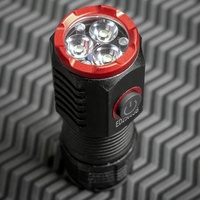 Luz de bolsillo recargable de 24W SMD LED Super Beam 2500lm 4 modos de luz
