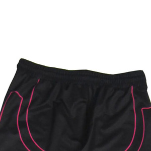 <b>Men's</b> Black Sweatpants With Pink Logo Elastic Waist Casual <b>Joggers</b> Breathable Knitted Spandex Polyester - Product Image 3