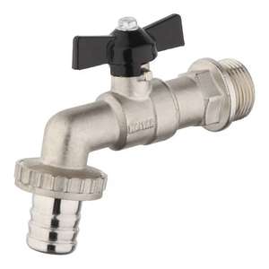 Válvula de Bola para Grifo de Bronce Antimicrobiano de Alta Resistencia OEM |   Grifo de Agua Manual para Jardín con Salida Roscada - Product Image 2