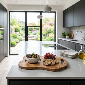 Bol à assaisonnement en bois de teck massif de qualité alimentaire, selnière en bois naturel faite à la main, accessoires de cuisine, articles de présentation, plateaux quotidiens - Product Image 3