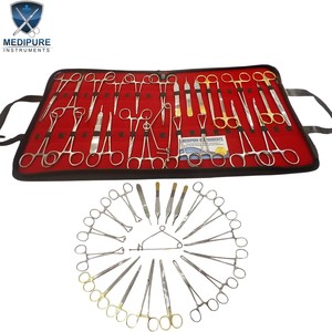 Juego de Instrumentos de Cirugía de Tejidos Blandos General, Kit Veterinario de Tejidos Blandos de 24 Piezas, Equipo Quirúrgico Profesional para Animales - Product Image 1