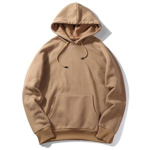 High Quality 100% Cotton Winter Casual Solid OEM Service Hoodie Pullover <b>Sweatshirt</b> Wholesale Custom Printing <b>Embroidery</b> for Men - Product Image 5