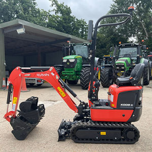 รถขุดขนาดเล็ก Kubota K008-5 พร้อมเครื่องยนต์แทรกเตอร์ Kubota รถขุดไฮดรอลิกขนาดเล็กสำหรับงานก่อสร้างในฟาร์ม ขาย - Product Image 1