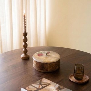 Caja de madera hecha a mano con diseño de tomate, estilo nórdico, para regalar frutas y frutos secos - Product Image 2
