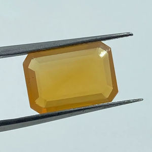 Gema de Ópalo de Fuego Natural Genuino, Corte Baguette, 10x14MM, 4.45 Quilates, Piedra Suelta - Product Image 1