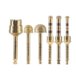 Kit de 6 fraises à implant dentaire en acier inoxydable pour lifting externe du sinus maxillaire, très vendu - Product Image 2