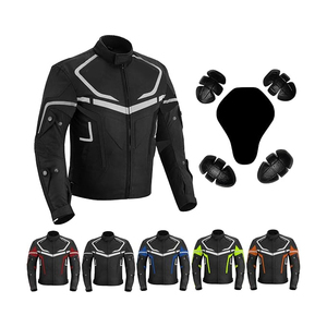 Chaqueta de Motocicleta para Hombre SAMROZ SPORTS, Impermeable, con Protección CE, para Motociclistas, Abrigo Protector para Hombre - Product Image 4
