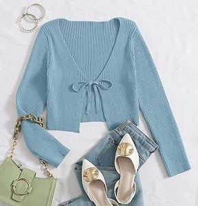 Suéter de Punto para Mujer, Suave y Cómodo, Jersey de Invierno de Manga Larga, Prenda Cómoda para Damas - Product Image 4