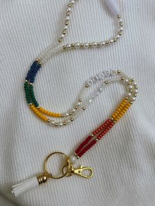 Luxury Handmade Beaded Embroidery Customized Modern <b>Lanyard</b> Neck Strap <b>for</b> <b>Keys</b> and ID Cards by MD HANDICRAFTS - Product Image 6