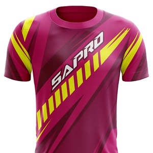 เสื้อยืดกีฬาสำหรับผู้ชาย,เสื้อยืดคอกลมพิมพ์ลายแบบระเหิดแห้งเร็วระบายอากาศได้ดีขนาดใหญ่พิเศษ - Product Image 4