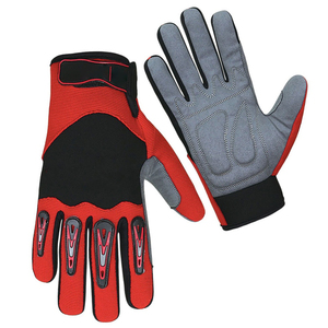 Guantes Mecánicos de Cuero de Alto Rendimiento, Protección Laboral, Antiabrasión, Resistentes a Impactos - Product Image 3