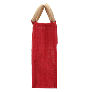 Bolsa de Yute Ecológica a Rayas de Alta Demanda con Cierre de Hombro, Asa Larga, Tamaño Personalizado, Reutilizable, Venta al por Mayor, Uso Diario - Product Image 3