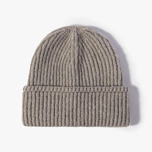 Gorro de Punto Jacquard de Alta Calidad, 100% Lana, Transpirable, Impermeable, Ajustable, para Invierno, Unisex, con Logotipo Personalizado Bordado - Product Image 3