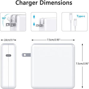 อะแดปเตอร์แปลงไฟสำหรับแล็ปท็อป USB-C 100วัตต์สำหรับ MacBook Pro Air <span class=keywords><strong>iPad</strong></span> ที่ชาร์จเร็ว100วัตต์ใหม่ - Product Image 1