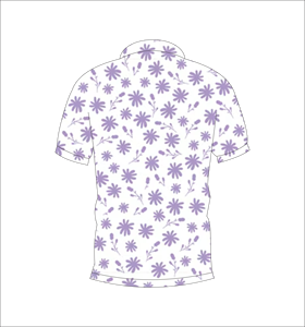 Polo Personalizado con Estampado Floral, Manga Corta, Informal, para Golf, Tenis, Ropa de Equipo de Verano - Product Image 5