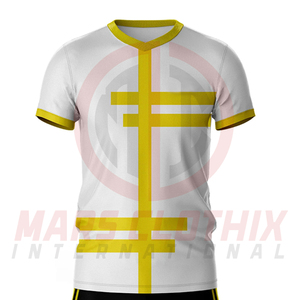 Customized Sublimation Striped Sport Wear Rugby Uniforms Comfortable Fabric Team Sports Apparel Rugby Uniform - Product Image 4