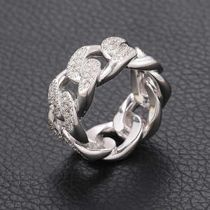 Anillo de Hip Hop para Hombre, Plata 925, con Diamantes de Moissanita, Estilo Iced Out - Product Image 3