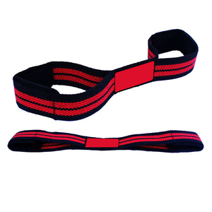 Sangle de levage en forme de huit unisexe, robuste et très durable, en coton de qualité supérieure, prix d'usine pour sangles de musculation - Product Image 4