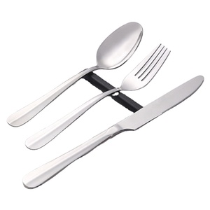 Meilleur modèle de couverts en acier inoxydable Offre spéciale Couverts Cuillère de haute qualité faits à la main Décor de table de fantaisie Ensemble de couverts faits à la main - Product Image 1