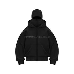 Nouveau Cagoule à Capuche Zippée Personnalisable avec Logo 2026 – Qualité Supérieure pour Hommes – Streetwear Hiver 2026 - Product Image 2
