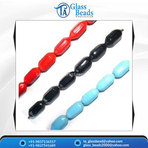 Cuentas de Vidrio Tubulares Hechas a Mano por Proveedores Globales, Cuentas Espaciadoras Sueltas Translúcidas Surtidas para la Fabricación de Joyas y Decoración del Hogar - Product Image 3