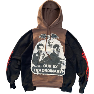 Sudadera con Capucha para Hombre, Talla Grande, 100% Algodón, Forro Polar, Resistente al Viento, con Bolsillos, Estampado Digital, Estilo Urbano, Invierno, Servicio OEM - Product Image 5