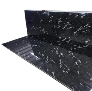 Dalles de poisson noir haut de gamme – Modernes, polies à haute brillance, écologiques, découpées sur mesure pour revêtements muraux et sols de cuisine, extérieur et parcs - Product Image 1