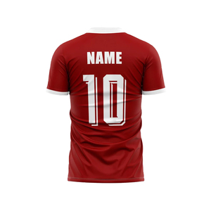 Maillot de football personnalisé pour équipe, respirant, léger, uniforme sportif à manches courtes, vêtements athlétiques, sublimation OEM ODM - Product Image 4