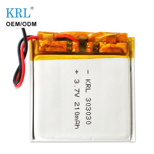 Высокое качество 3,7 В 210 мАч 303030 литий-полимерный чехол Аккумулятор для беспроводных устройств и гарнитур - Product Image 2