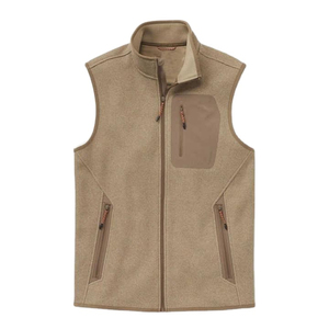Gilet en toile polaire pour homme, personnalisé selon votre propre design, col montant, léger, veste d'hiver professionnelle, imperméable à l'avant - Product Image 1