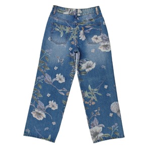 RELEVO INDUSTRIES High Quality Custom Loose Solid Wide Leg Casual Denim Jeans Comfortable Quick Dry Snow Wash Lightweight for - Product Image 3