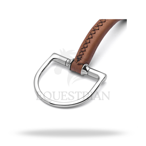 Bocado de caballo Hunter D Ring Snaffle, equipo de equitación - Product Image 4