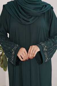 Abaya tendance et décontractée, robe islamique douce, vêtement musulman traditionnel, tenue décontractée, vente en gros d'usine, conception personnalisée - Product Image 5