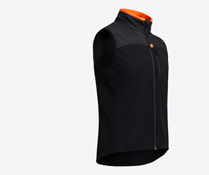 Men’s Polyester <b>Cycling</b> Padded Vest Lightweight Breathable Bike Riding Sleeveless Jacket - Product Image 3