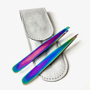 Nouvelles pinces à sourcils de haute qualité, design tendance, toutes les couleurs, poignée antidérapante, outils de maquillage, utilisation en salon de beauté. - Product Image 6