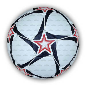 Ballon de football en PVC de couleur personnalisée Taille officielle 5 Matériau gonflable durable en PU pour l'entraînement et les loisirs Rétention d'air élevée - Product Image 2