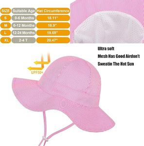 หมวกบักเก็ตยีนส์ลายทางสีชมพูแบบ unisex พร้อมโบว์ สายรัดคางปรับได้ สำหรับผู้ใหญ่ ใส่ได้ทุกฤดู เหมาะสำหรับใส่ไปชายหาดหรือใส่ลำลอง - Product Image 4