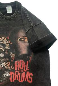 T-shirts pour hommes personnalisés, style streetwear, avec strass, design vintage, effet délavé, coutures réversibles, impression graphique DTG, effet usé - Product Image 6