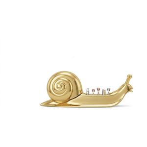 Soporte de Joyería de Metal Premium con Figura de Hurón Elegante de Latón, Decoración para el Hogar, Almacenamiento para Anillos y Regalos - Product Image 3