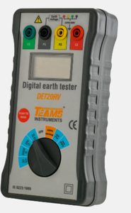 เครื่องทดสอบดิจิตอลเอิร์ธเทสเตอร์ แบบเฟสเดียว 10A ตัวแปลงไฟ AC/DC สำหรับงานบำรุงรักษาไฟฟ้า - Product Image 6